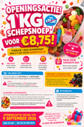 🎉🤑OPENINGSACTIE - 1 KG SCHEPSNOEP €8,75  🎉 🤑