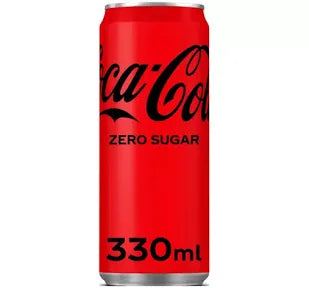 Coca cola zero 0,33